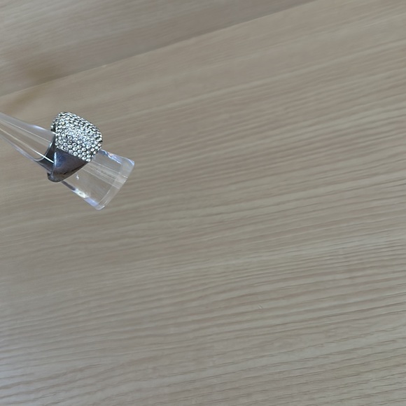 Express Silver Rhinestone Ring 8 - Picture 4 of 6